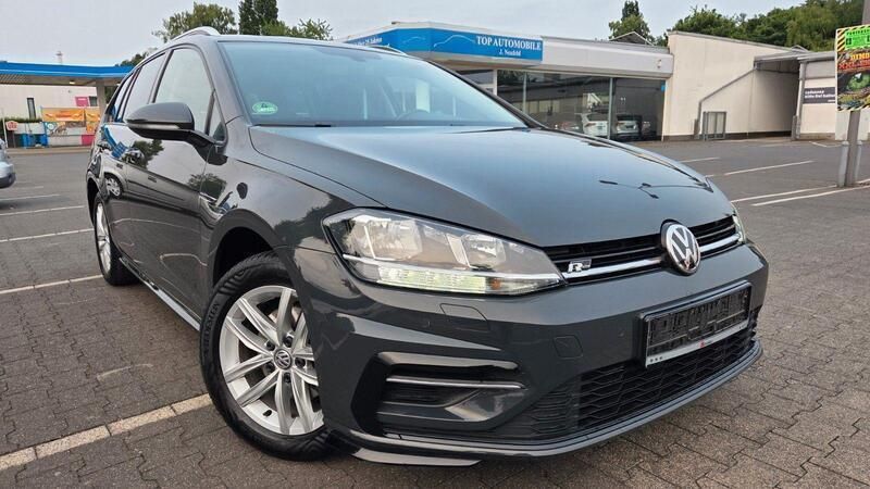 Grau Gebraucht 2019 VW Golf VII R-line Kombi | 16.499 € (Guter Preis) - Bild 1/4