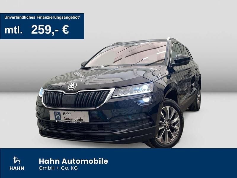 Schwarzmagic perleffekt met. Gebraucht 2022 Skoda Karoq Clever SUV | 19.999 € (Guter Preis) - Bild 1/3
