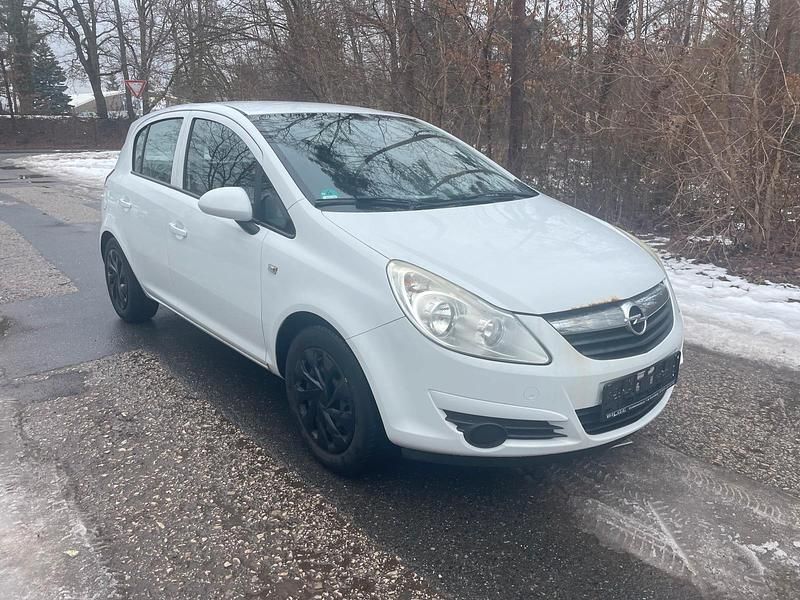 Weiß Gebraucht 2009 Opel Corsa Kleinwagen | 850 € (Guter Preis) - Bild 1/2
