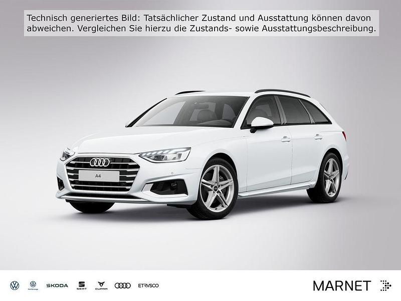 Gletscherweiß metallic Gebraucht 2024 Audi A4 Advanced Plus Kombi | 33.890 € (Etwas zu teuer) - Bild 1/4