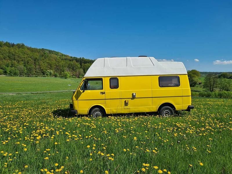 Usado VW LT 75 HP (55 kW) 1989 Amarelo Van