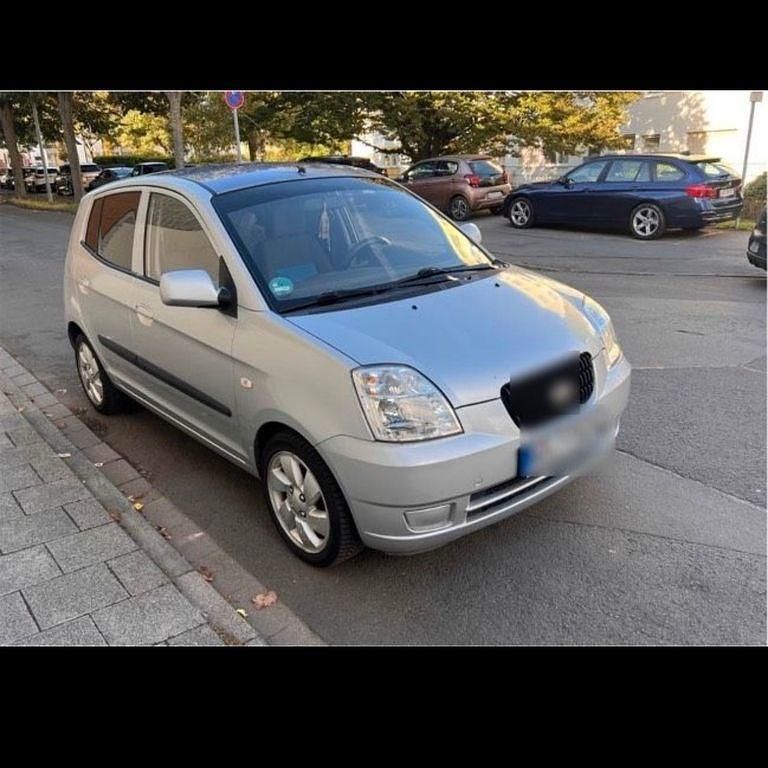 Gebraucht Kia Picanto LX 65 PS (47 kW) 2005 Silber Kleinwagen