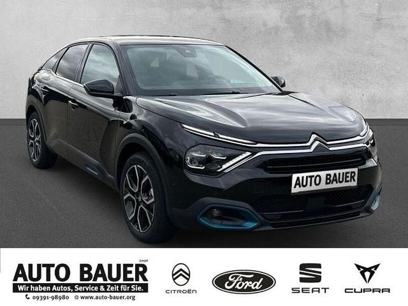 Gebraucht Citroën e-C4 Shine 100 kW (136 PS) 2023 Schwarz Limousine
