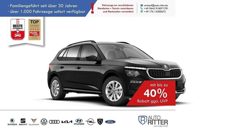 Neu Skoda Kamiq Selection 150 PS (110 kW) 2026 Graphitegrau metallic/schwarz SUV