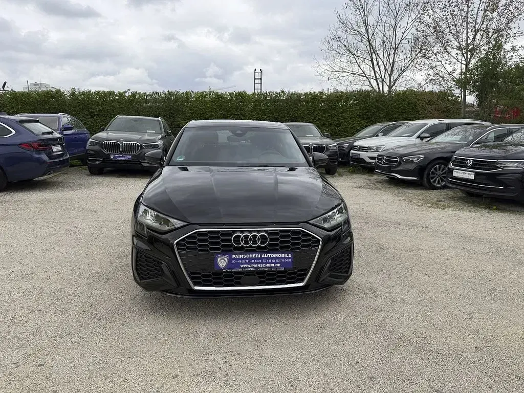 Gebraucht Audi A3 S-Line 116 PS (85 kW) 2022 Mythosschwarz Limousine