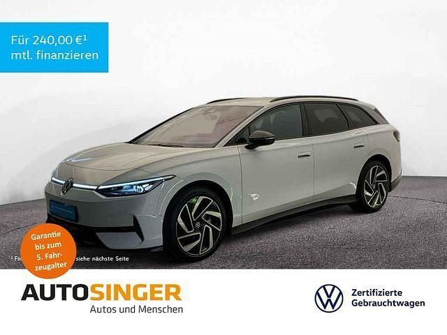 Gletscherweiß metallic Gebraucht 2024 VW ID.7 Pro Limousine | 49.410 € (Fairer Preis) - Bild 1/3