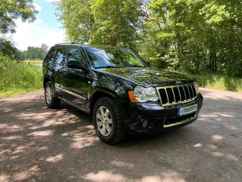 Schwarz Gebraucht 2008 Jeep Grand Cherokee SUV | 8.500 € (Teuer) - Bild 1/4