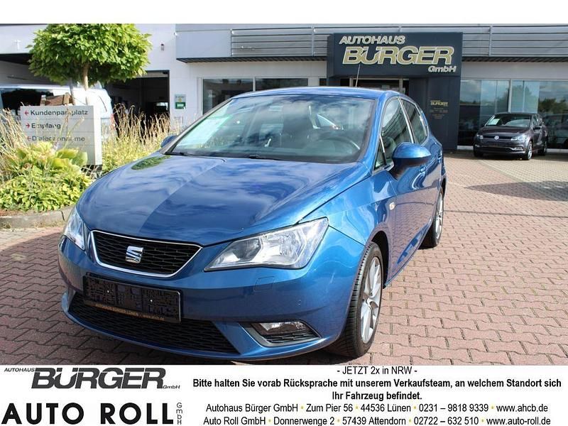 Blau Gebraucht 2015 Seat Ibiza I-Tech Limousine | 7.770 € (Fairer Preis) - Bild 1/4
