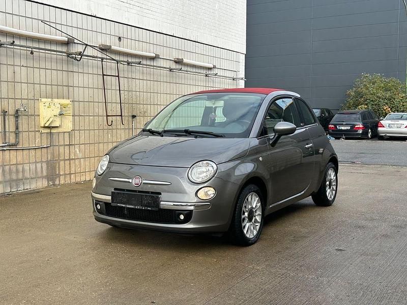Grau Gebraucht 2014 Fiat 500 Lounge Cabrio | 7.090 € (Guter Preis) - Bild 1/4