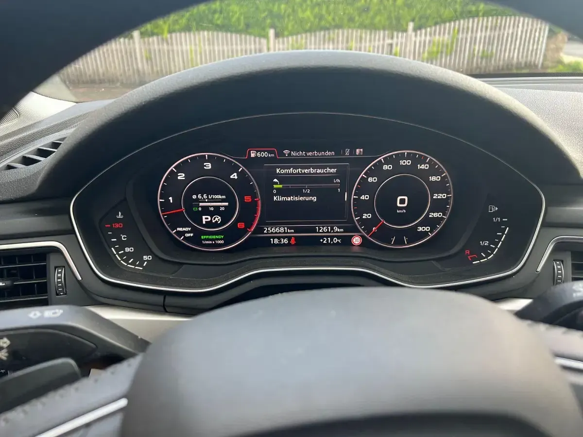 Second-hand Audi A4 218 CP (160 kW) 2016 Negru Break