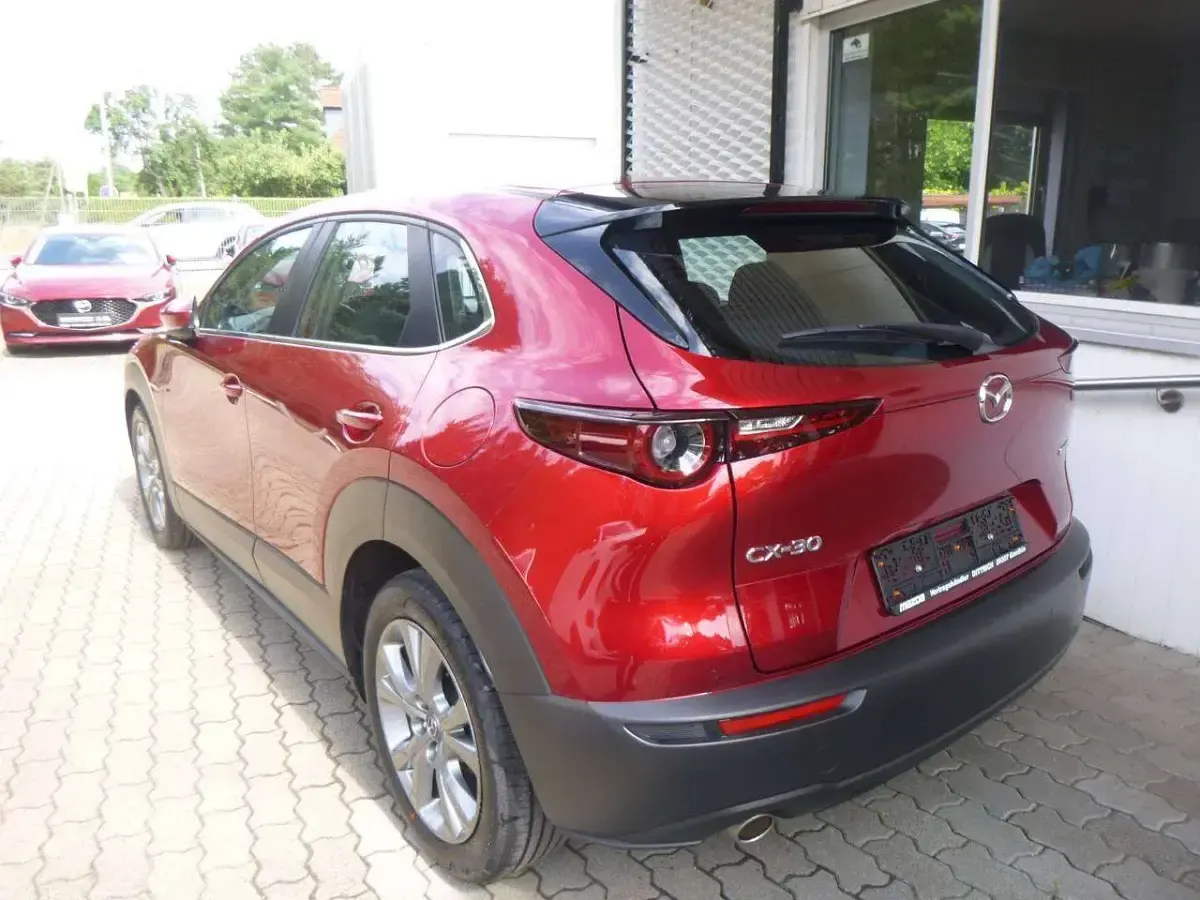 Gebraucht Mazda CX-30 Exclusive-Line 150 PS (110 kW) 2023 Magmarot 46vby3 SUV