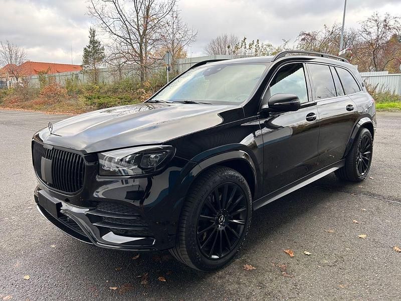 Obsidianschwarz metalliclack Gebraucht 2023 Mercedes GLS400 SUV | 98.495 € (Teuer) - Bild 1/4