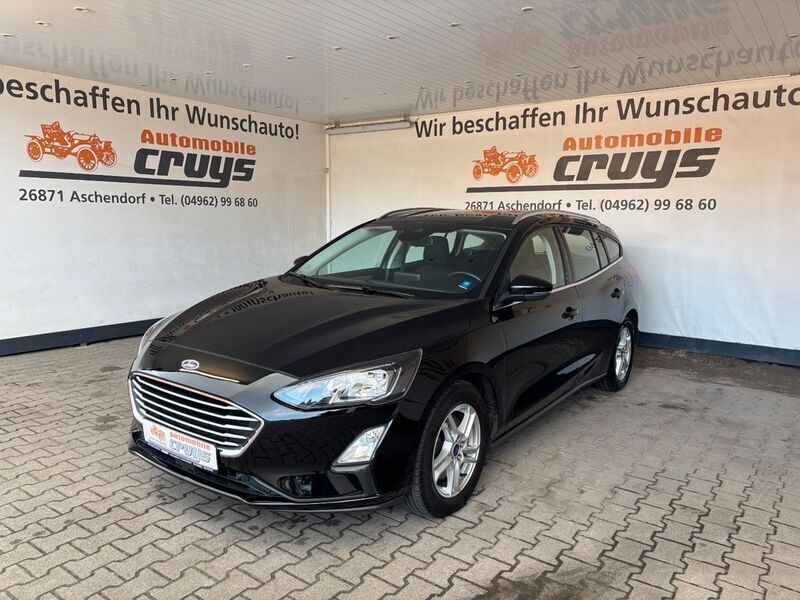 Schwarz Gebraucht 2021 Ford Focus Titanium Kombi | 12.400 € (Teuer) - Bild 1/4