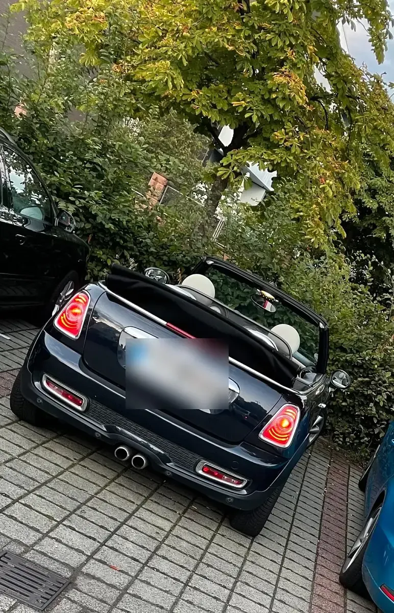 Gebraucht Mini Cooper S Cabriolet 184 PS (135 kW) 2012 Blau Cabrio