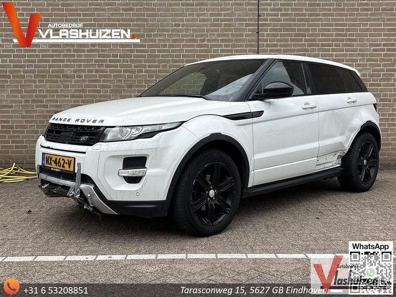 Weiß Gebraucht 2015 Land Rover Range Rover evoque Dynamic SUV | 9.950 € (Superpreis) - Bild 1/4