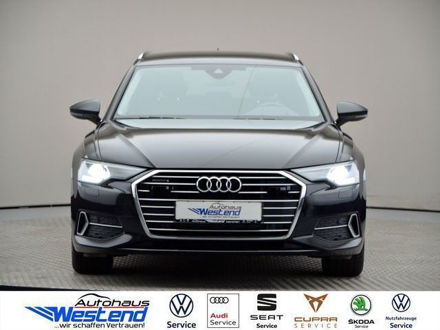 Brillantschwarz Gebraucht 2022 Audi A6 Sport Kombi | 41.960 € - Bild 1/4