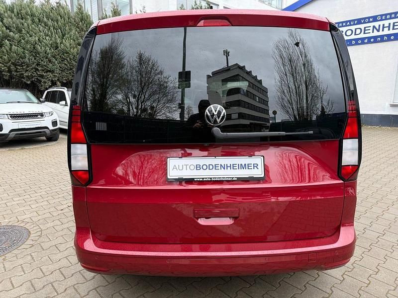 Gebraucht VW Caddy 122 PS (89 kW) 2021 Rot Van / Kleinbus