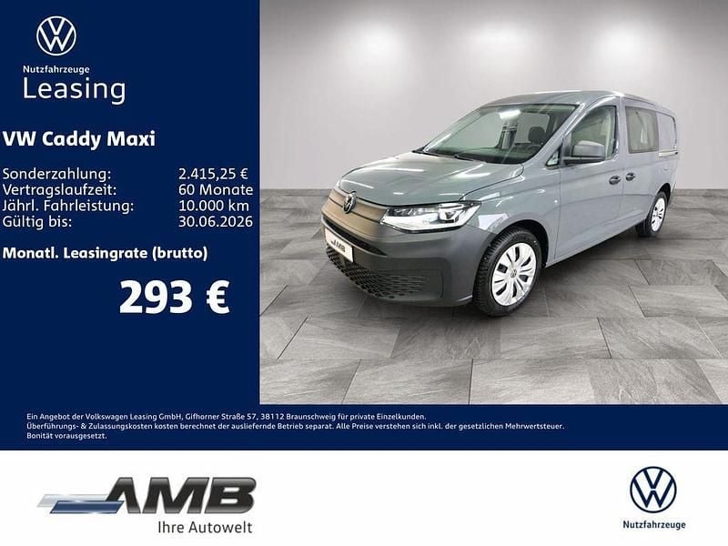Grau Neu 2026 VW Caddy Maxi Van / Kleinbus | 38.750 € (Fairer Preis) - Bild 1/3