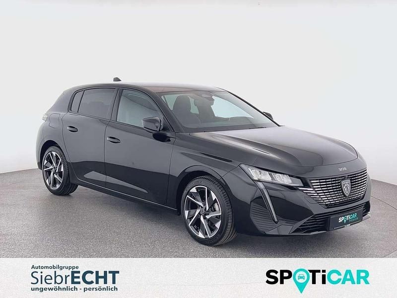 Schwarz Gebraucht 2023 Peugeot 308 Allure Limousine | 22.970 € (Fairer Preis) - Bild 1/4