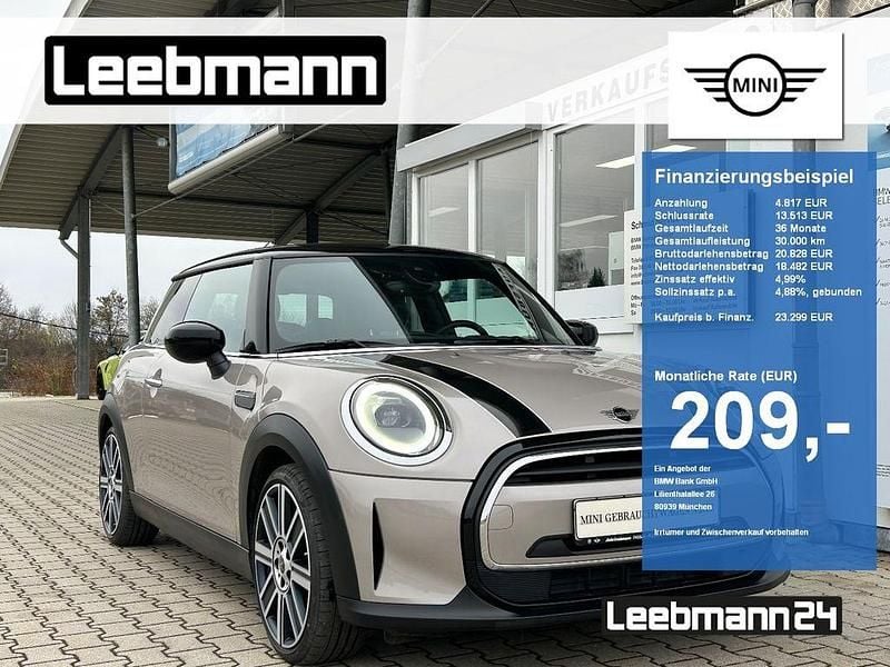 Gebraucht Mini Cooper 136 PS (100 kW) 2022 Rooftop grey metallic Kleinwagen