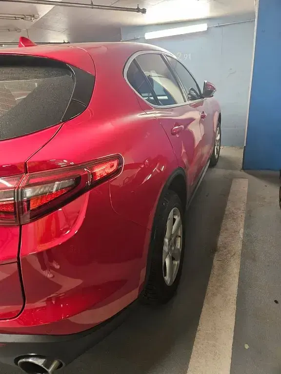 Gebraucht Alfa Romeo Stelvio 200 PS (147 kW) 2017 Rot SUV