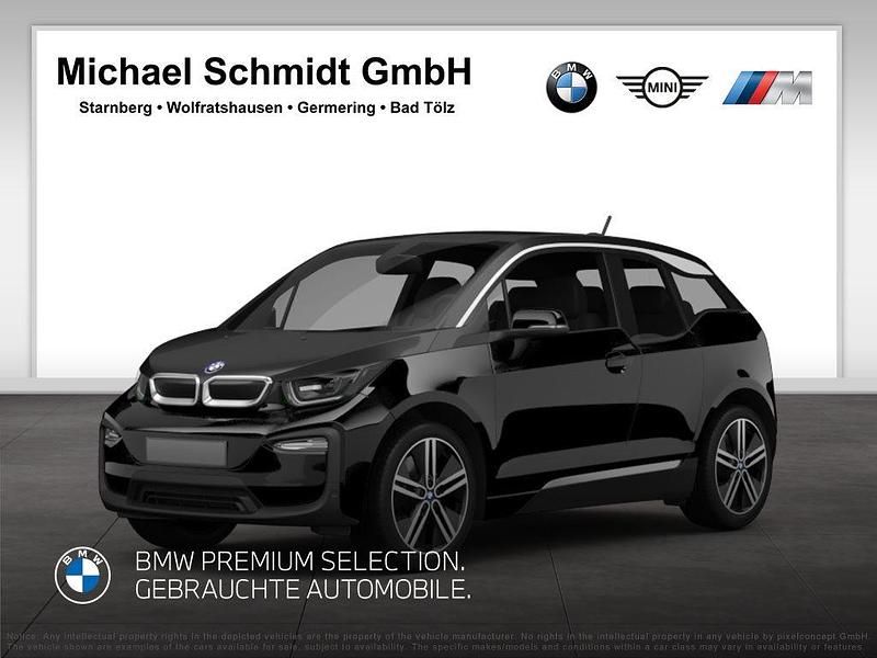 Fluid black mit akzent bmw i blau Gebraucht 2022 BMW i3 Sport Line Kleinwagen | 21.660 € (Fairer Preis) - Bild 1/4
