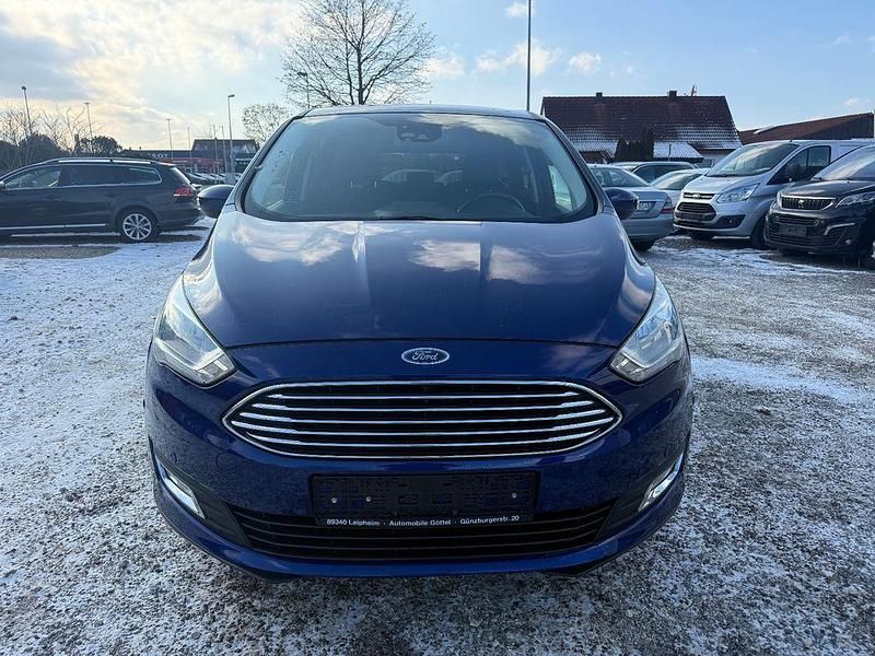 Gebraucht Ford C-MAX Titanium 125 PS (91 kW) 2017 Blau Van / Kleinbus