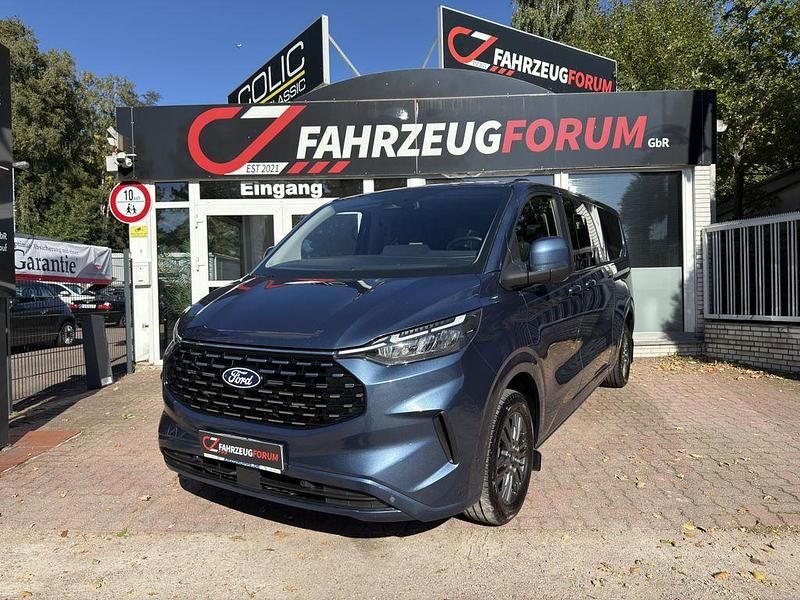 Blau Gebraucht 2024 Ford Tourneo Custom Titanium Van | 41.400 € - Bild 1/4