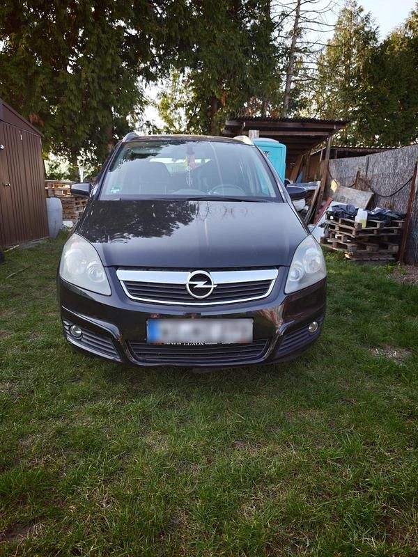 Gebraucht Opel Zafira 140 PS (102 kW) 2007 Schwarz Van / Kleinbus