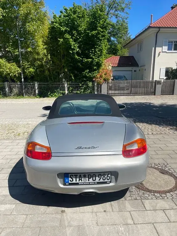 Brugt Porsche Boxster 204 HK (150 kW) 1997 Sølv Cabriolet