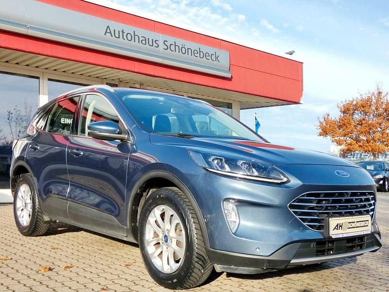 Gebraucht Ford Kuga Ambiente 190 PS (139 kW) 2021 Blau SUV