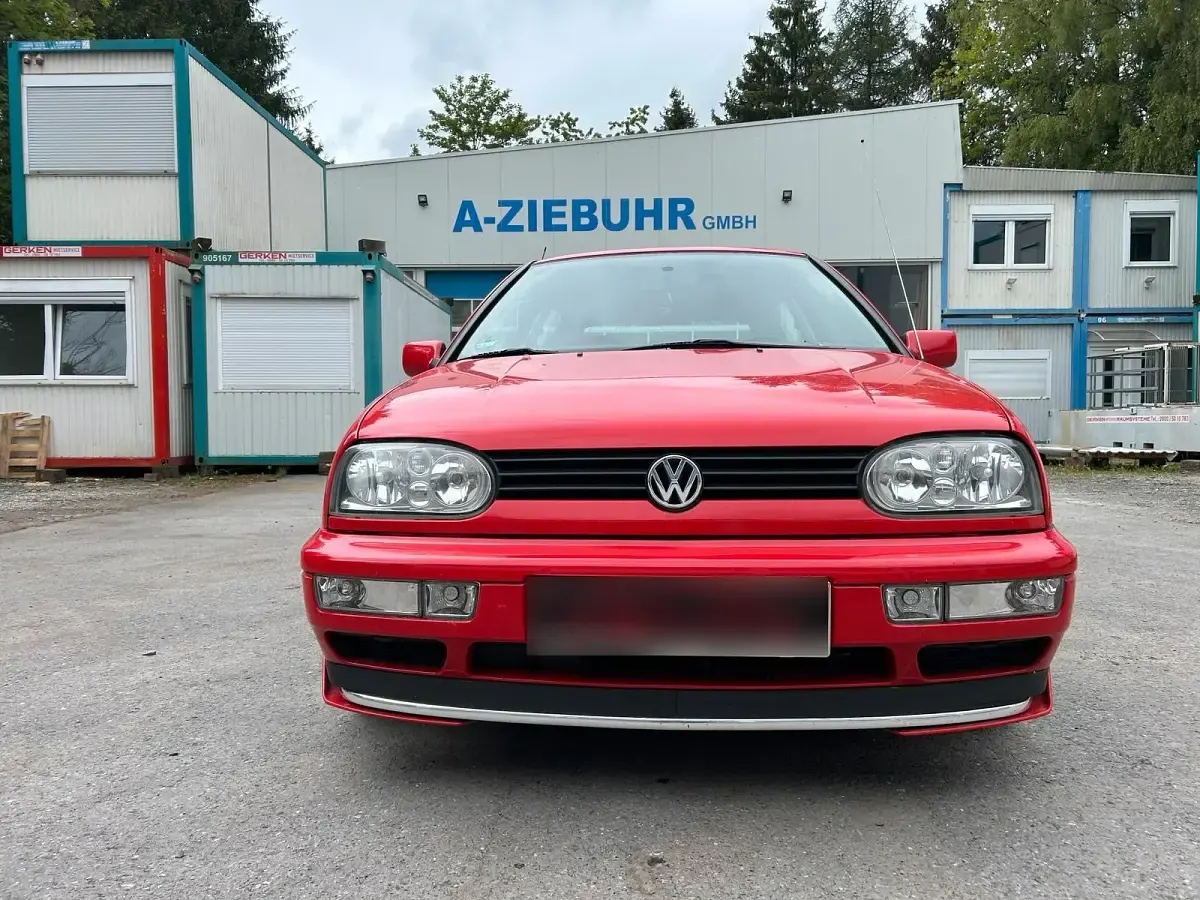 Gebraucht VW Golf III 75 PS (55 kW) 1997 Rot Kleinwagen