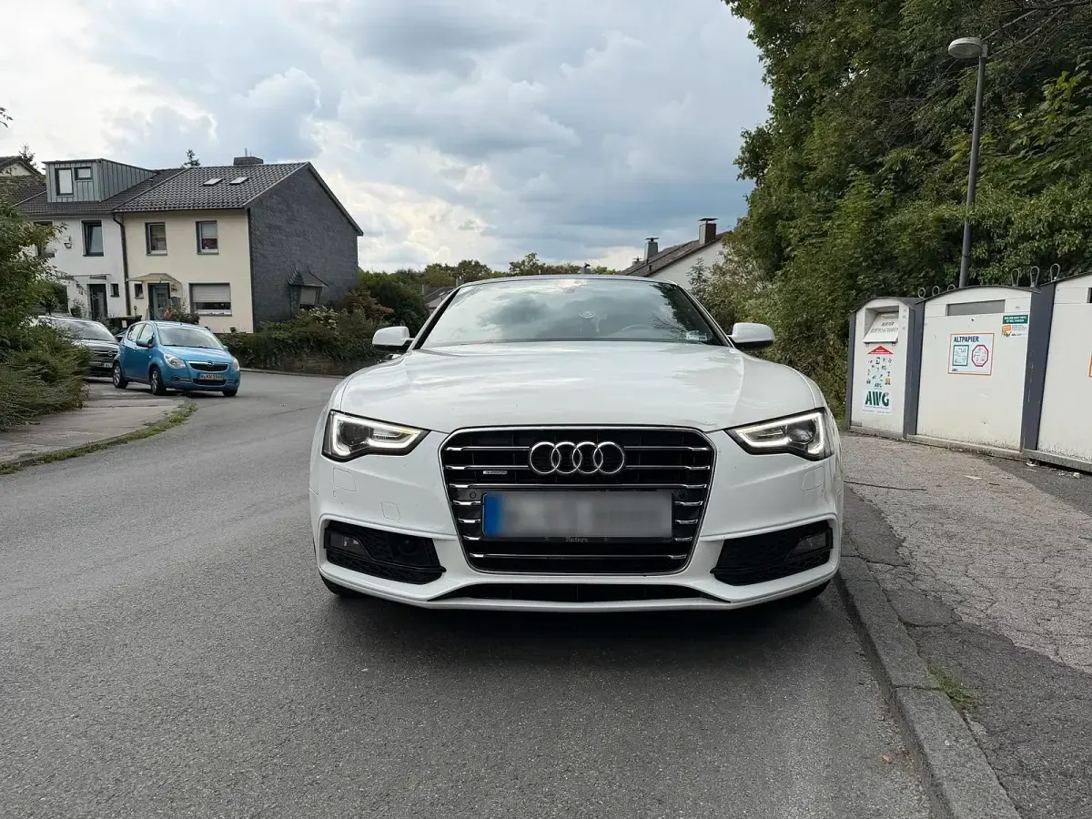 Gebraucht Audi A5 S-Line 190 PS (139 kW) 2015 Weiß Coupé
