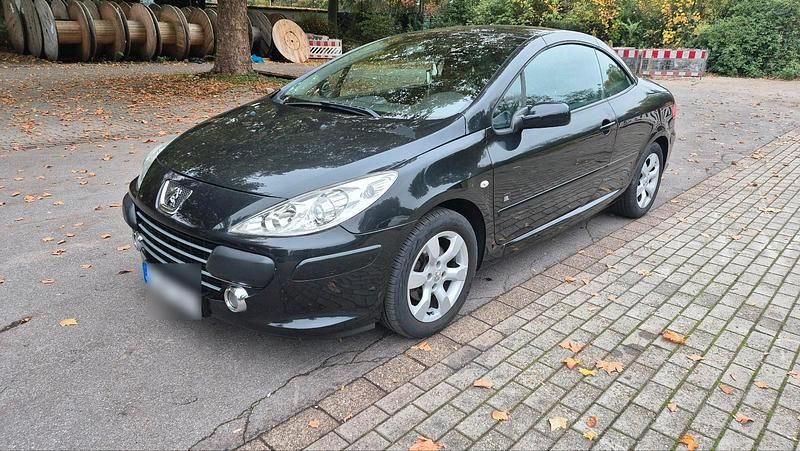 Schwarz Gebraucht 2007 Peugeot 307 CC Cabrio | 2.700 € (Fairer Preis) - Bild 1/4