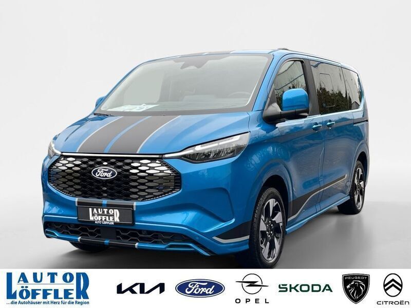Digital aqua blue (blau) Gebraucht 2024 Ford Tourneo Sport Van / Kleinbus | 55.807 € - Bild 1/4