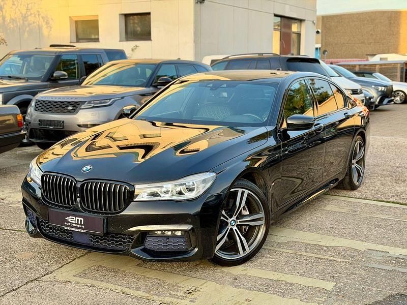 Schwarz Gebraucht 2017 BMW 740 M Sport Limousine | 29.990 € (Fairer Preis) - Bild 1/4