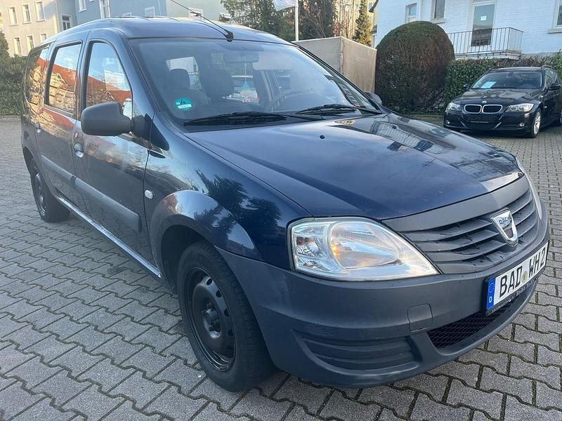 Gebraucht Dacia Logan MCV Basis 75 PS (55 kW) 2012 Blau Kombi