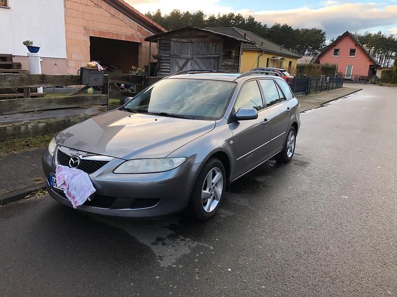 Silber Gebraucht 2003 Mazda 6 Kombi | 600 € (Superpreis) - Bild 1/4
