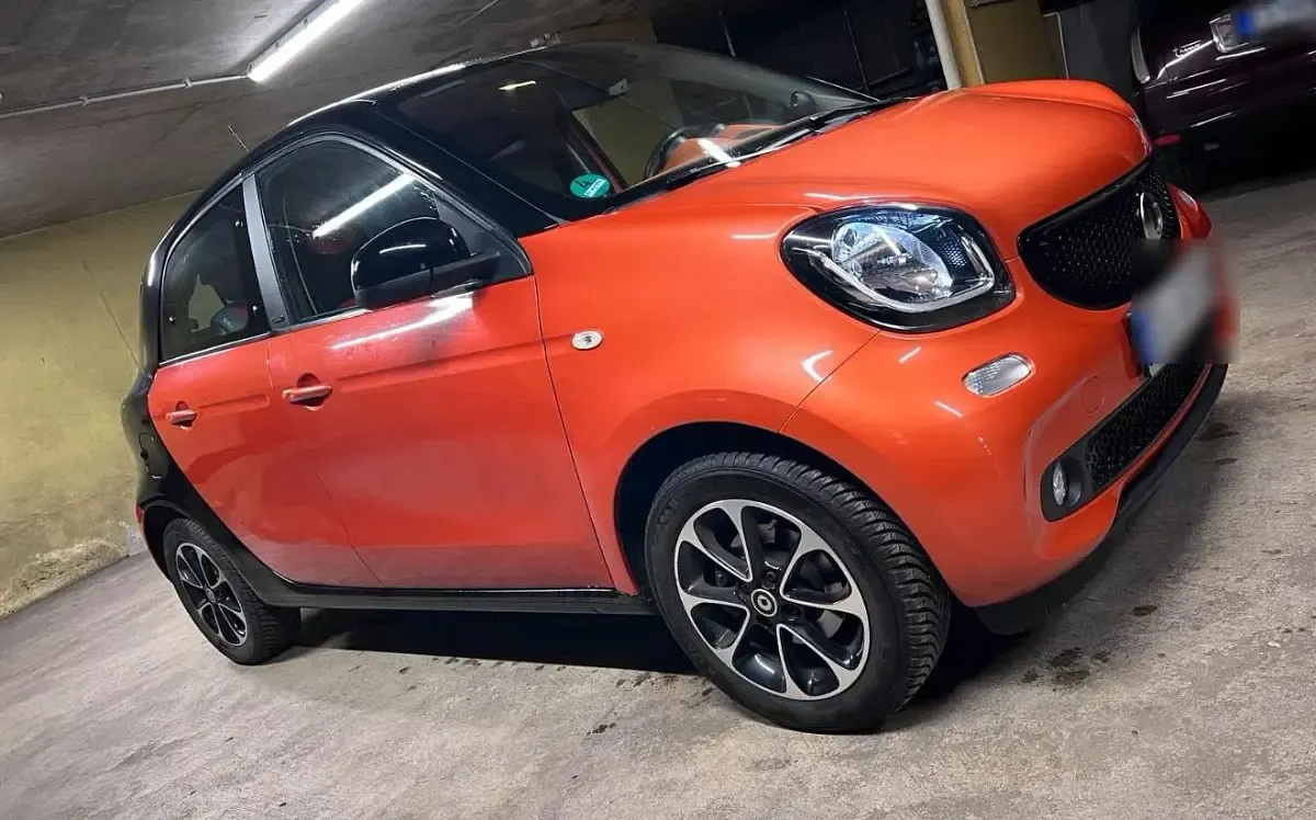Gebraucht Smart ForFour Passion 90 PS (66 kW) 2015 Orange Kleinwagen