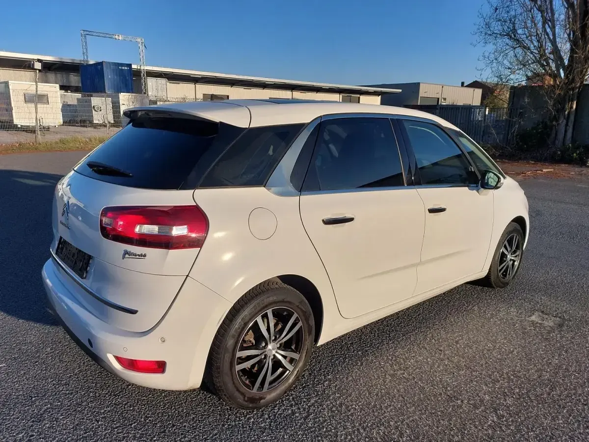 Gebraucht Citroën C4 Picasso 90 PS (66 kW) 2014 Weiß Van / Kleinbus