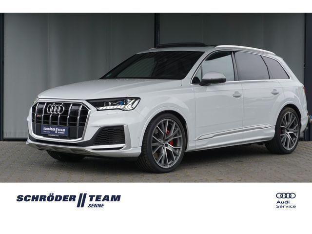Gletscherweiß metallic Gebraucht 2020 Audi SQ7 Comfort SUV | 73.980 € (Fairer Preis) - Bild 1/4