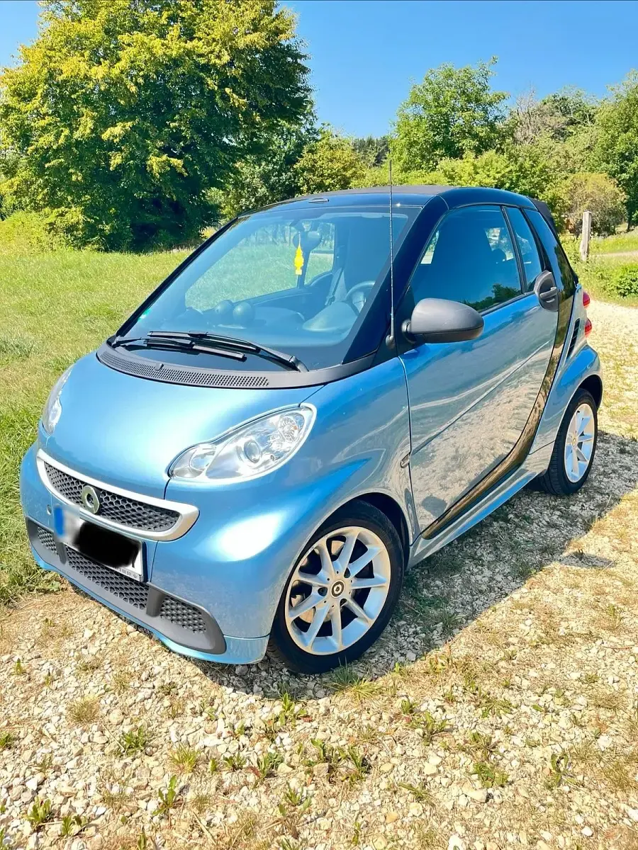 Gebraucht Smart ForTwo Cabrio 71 PS (52 kW) 2014 Blau Cabrio
