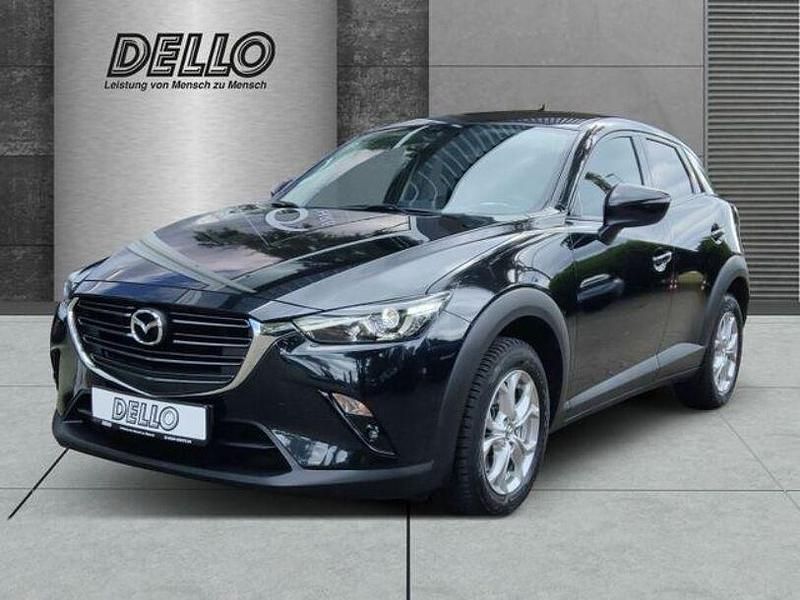 Jet black Gebraucht 2019 Mazda CX-3 Exclusive-Line SUV | 17.990 € (Fairer Preis) - Bild 1/4