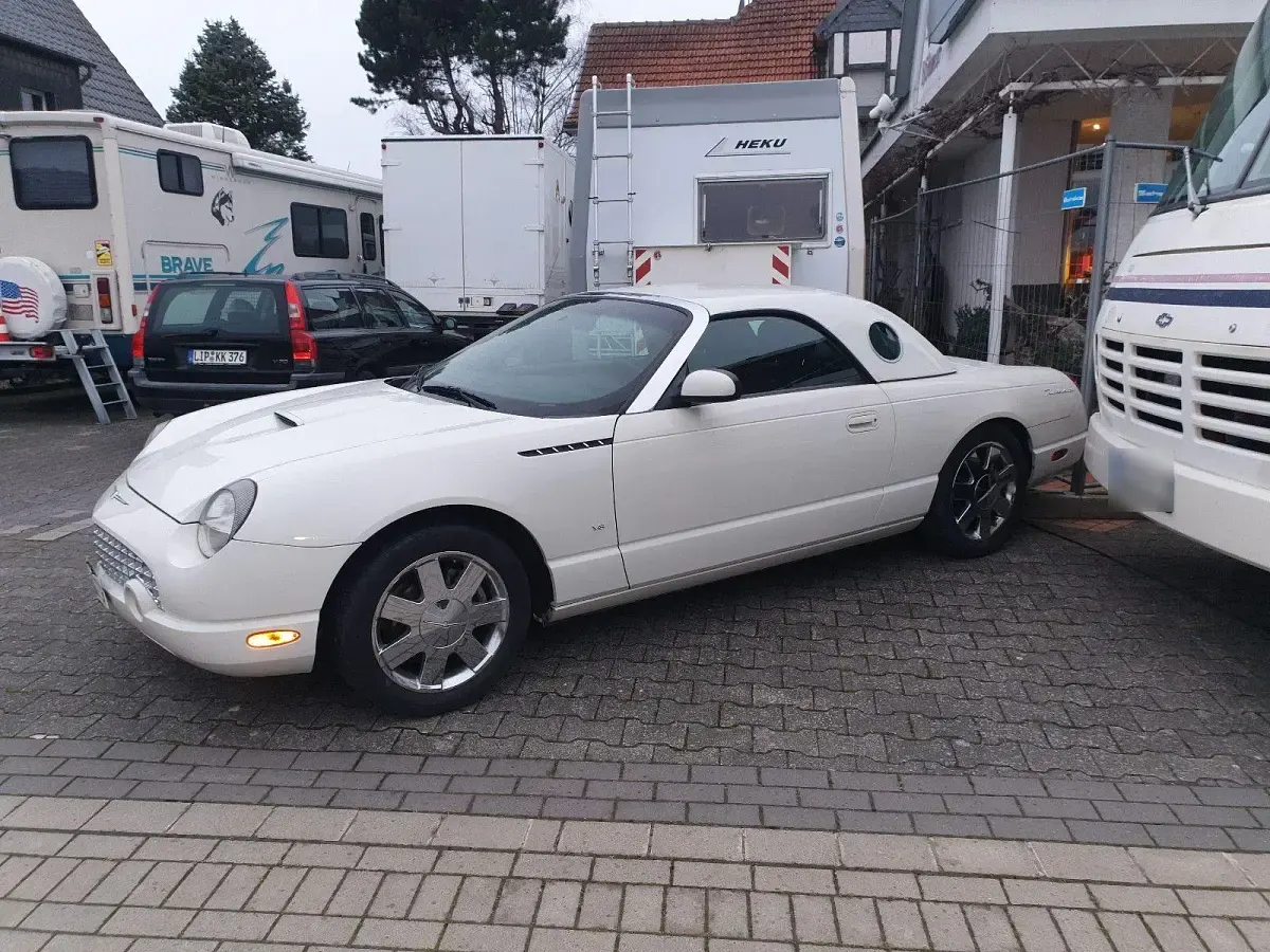 Gebraucht Ford Thunderbird 286 PS (210 kW) 2003 Weiß Cabrio