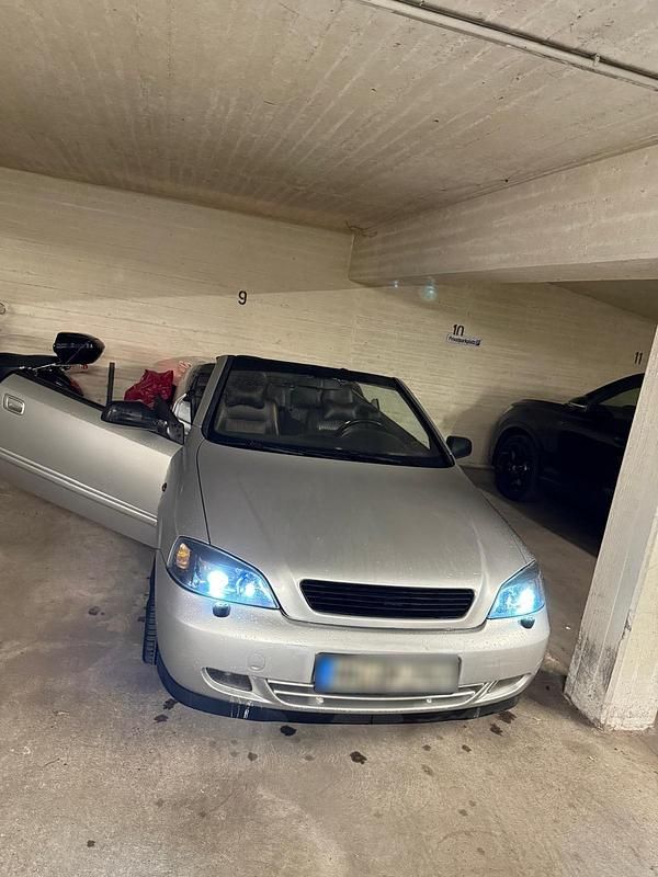 Gebraucht Opel Astra Cabriolet 2003 Silber Cabrio