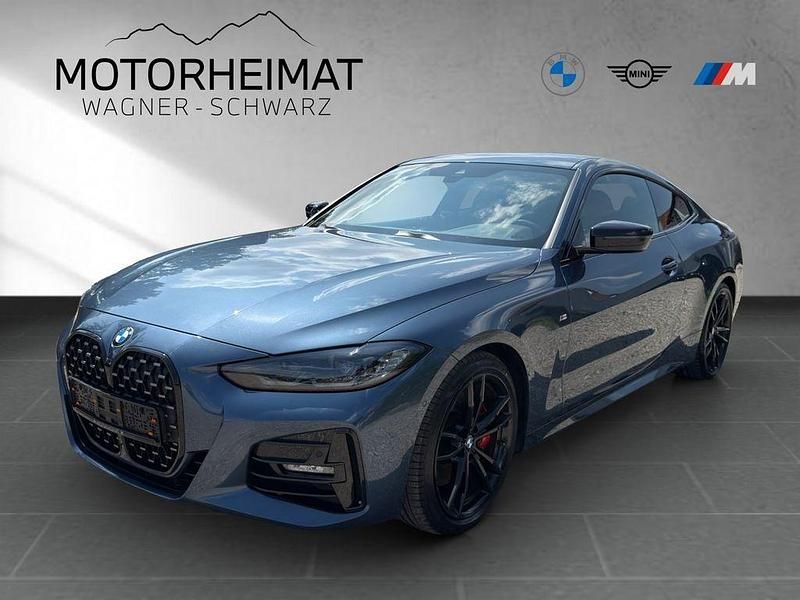 Blau Gebraucht 2021 BMW 420 M Sport Coupé | 34.850 € (Fairer Preis) - Bild 1/4