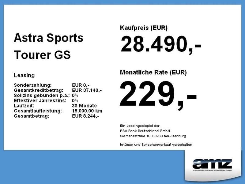 Neu Opel Astra Edition 131 PS (96 kW) 2025 Karbon schwarz Kombi