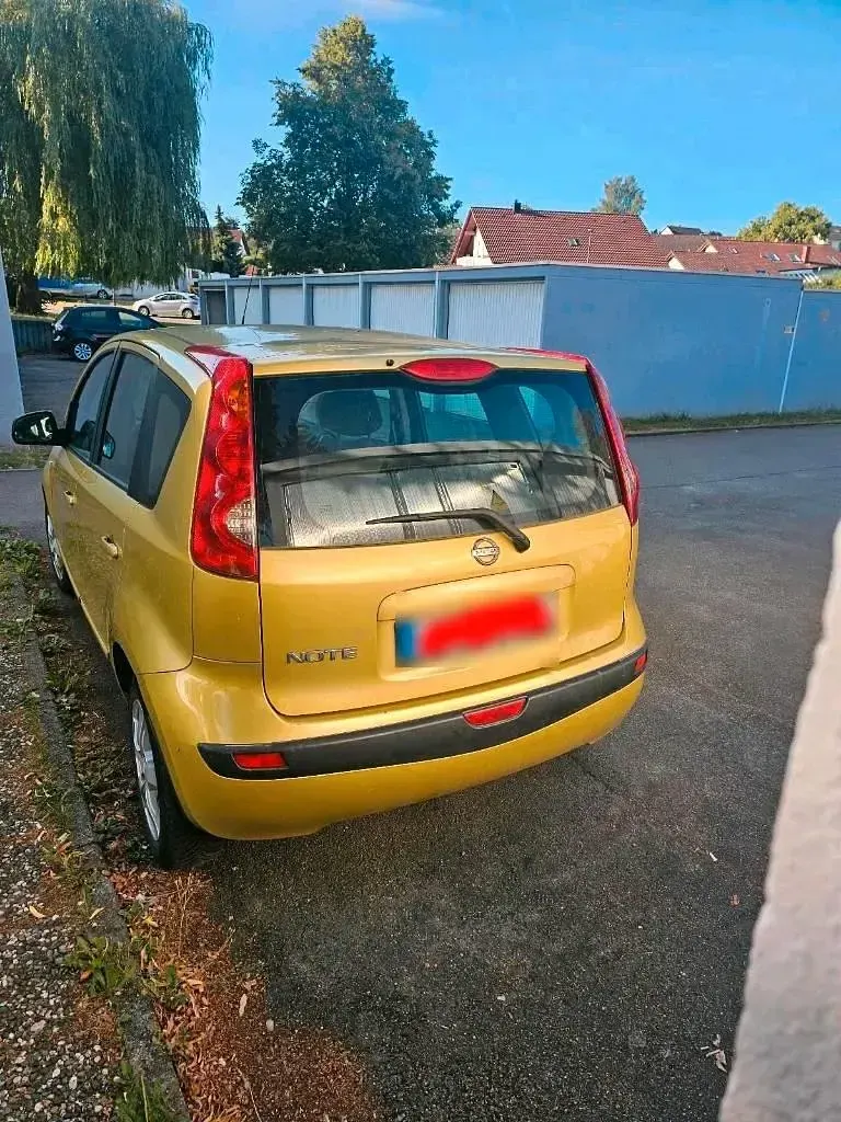 Gebraucht Nissan Note 88 PS (64 kW) 2006 Gelb Kleinwagen