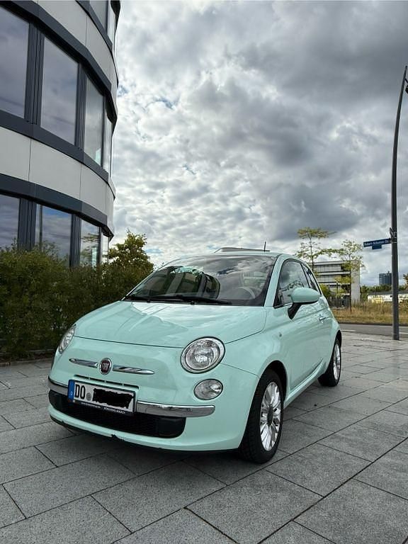 Grün Gebraucht 2015 Fiat 500 Lounge Kleinwagen | 6.400 € (Guter Preis) - Bild 1/4
