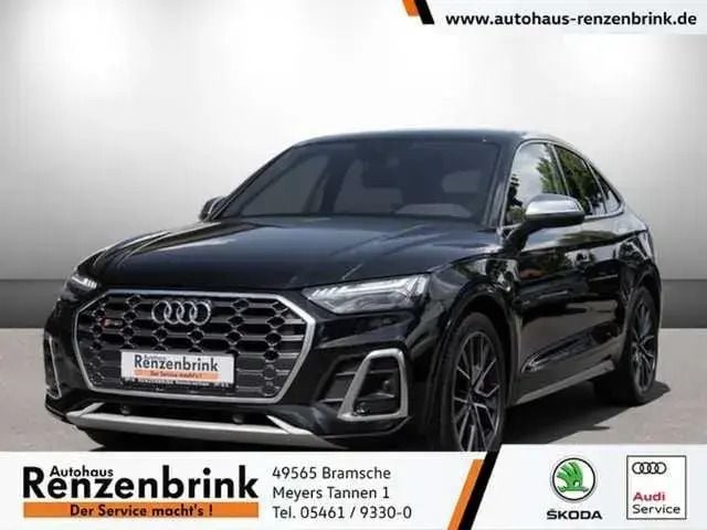 Schwarz (mythosschwarz metallic) Gebraucht 2022 Audi SQ5 Sportback SUV | 54.473 € (Superpreis) - Bild 1/4